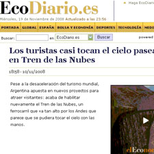 EcoDiario website