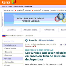 Invertia website