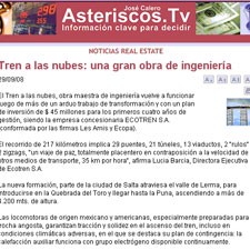 Asteriscos.Tv website