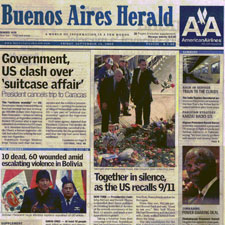 Buenos Aires Herald newspaper