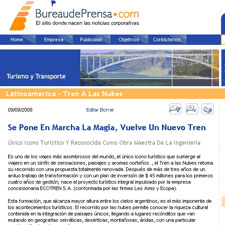 BureaudePrensa.com website
