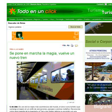 Todo en un click website
